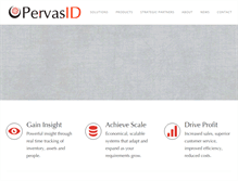 Tablet Screenshot of pervasid.com